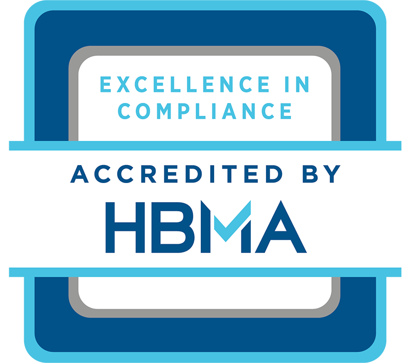 HBMA Accredited logo